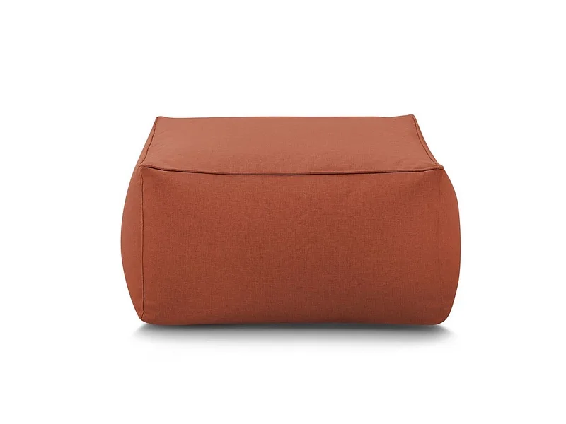 Gartenhocker BOBOCHIC RIVIERA Stoff Orange