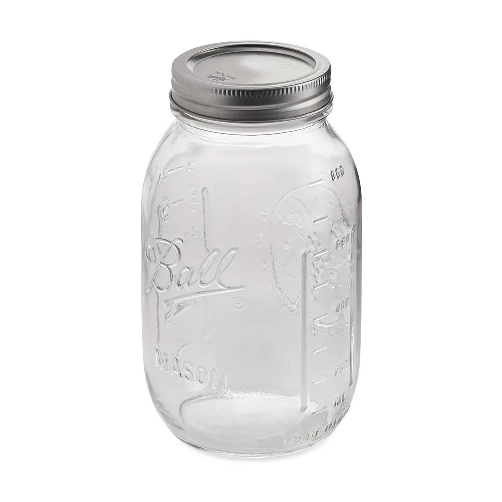 Mason jar - Quart 0,9 liter - Regular mouth