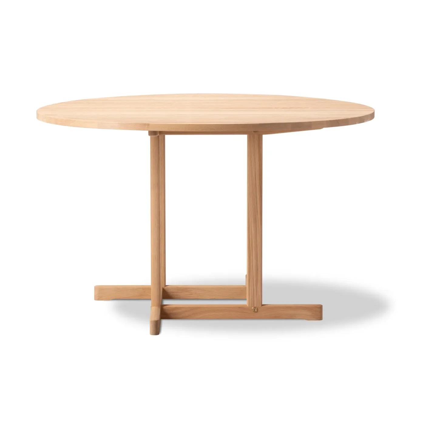 Fredericia Furniture BM80 Mogensen Shaker Table Tisch Ø120 cm Hell geölte Eiche