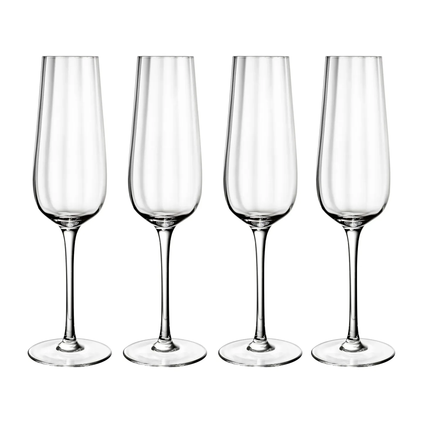 Villeroy & Boch Rose Garden Sektglas 4er-Pack 29 cl Transparent