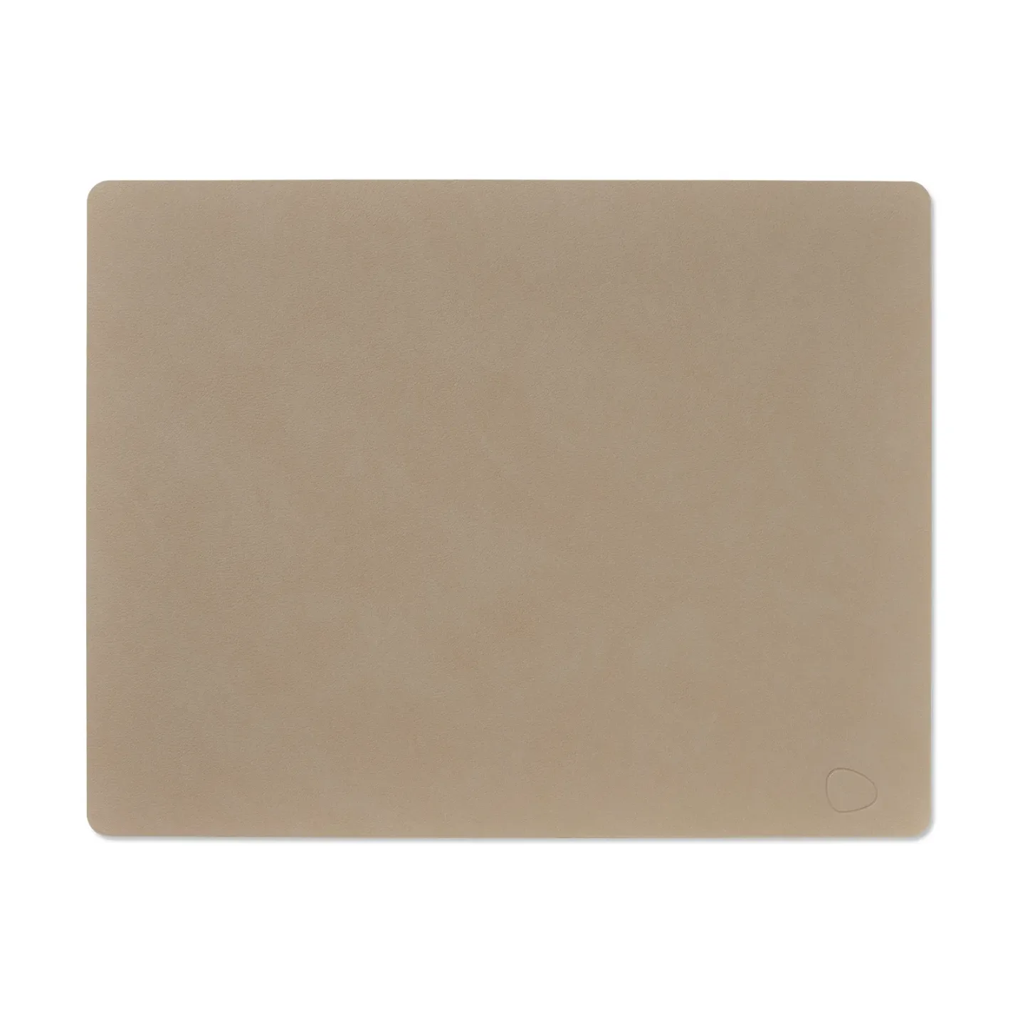 LIND DNA Nupo Tischset square L Clay brown