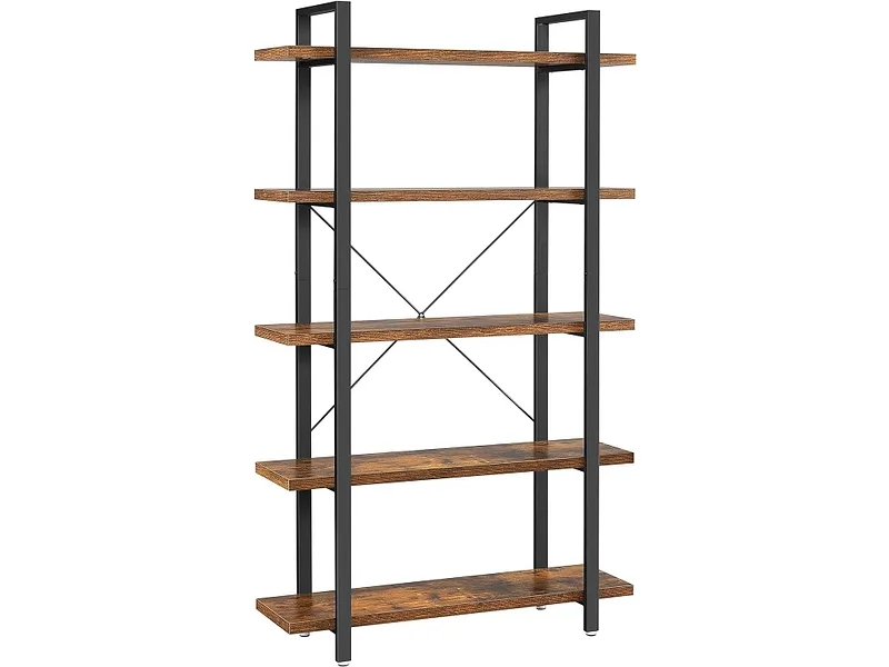 Regal SONGMICS RUSTIK 105x33.5x177.5cm spanplatte