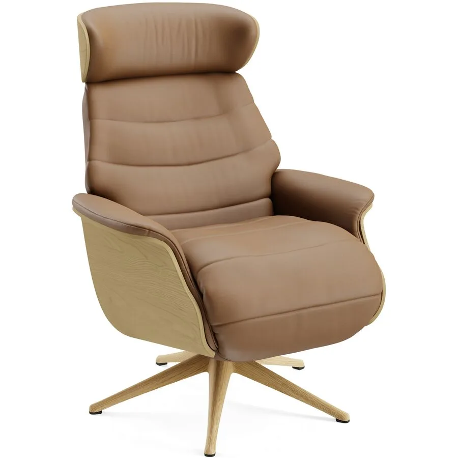 Relaxsessel Cam Matino - 1030 Natural Stoff T 88 B 83 H 113 cm - Möbel Konfigurator: Traummöbel individuell zusammenstellen