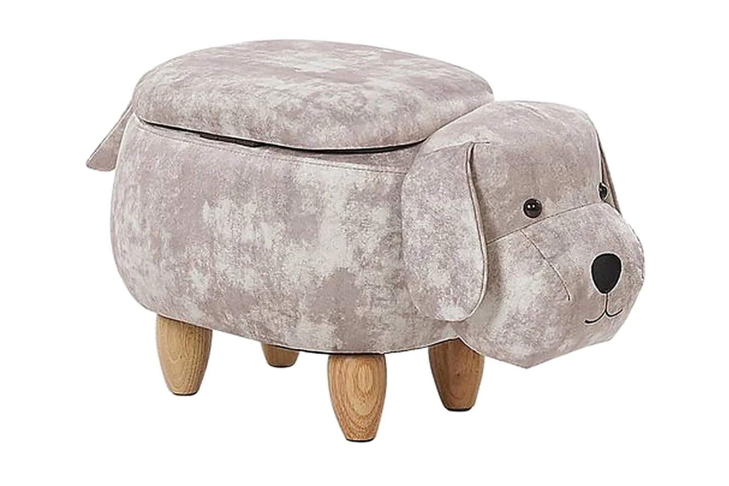 Doggy Sittpuff med Förvaring - Beige