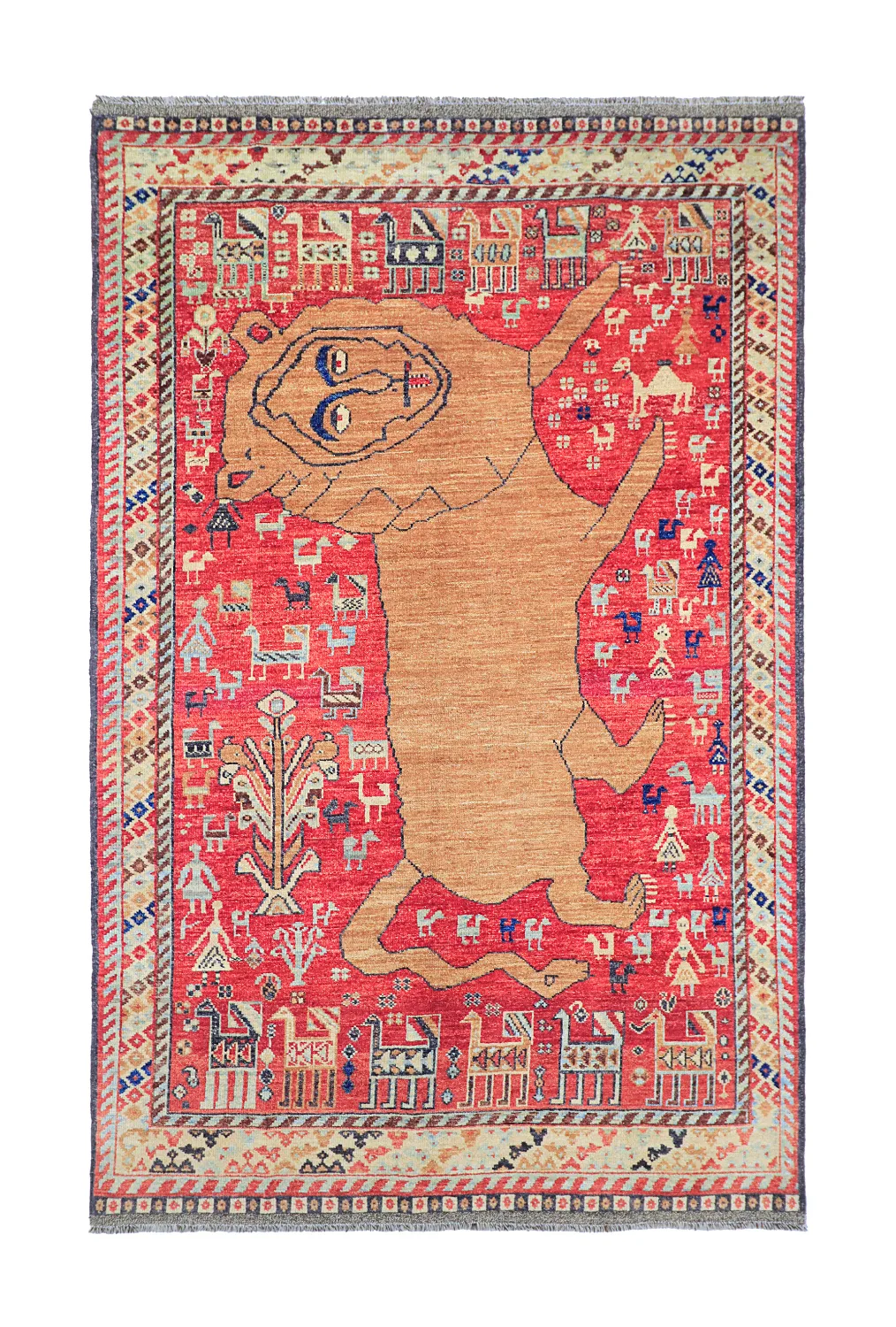Orientalsk Teppe - Tribal Hand Knotted - 162 x 272 cm (Størrelse: 162 x 272 cm)