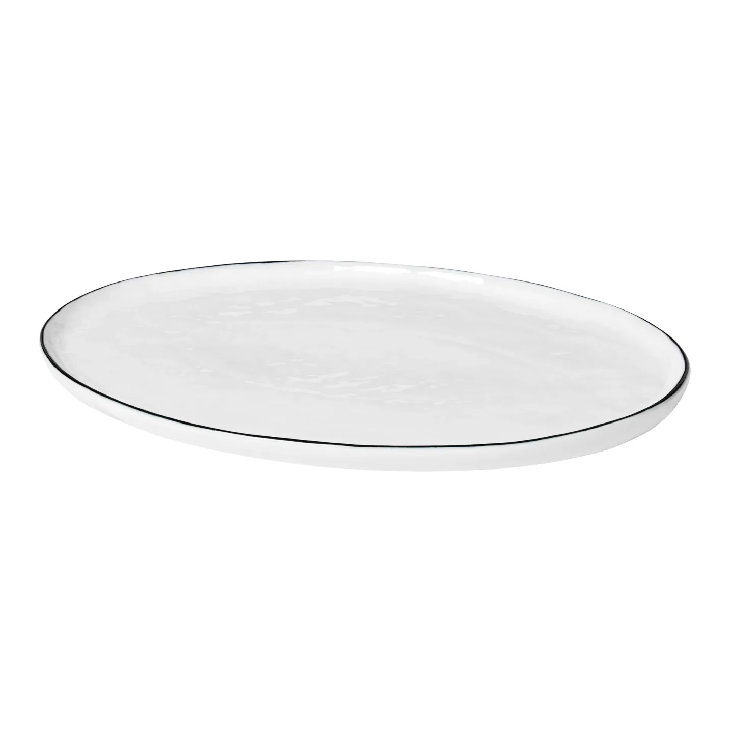Broste Copenhagen Salt oval tallrik 20x30 cm