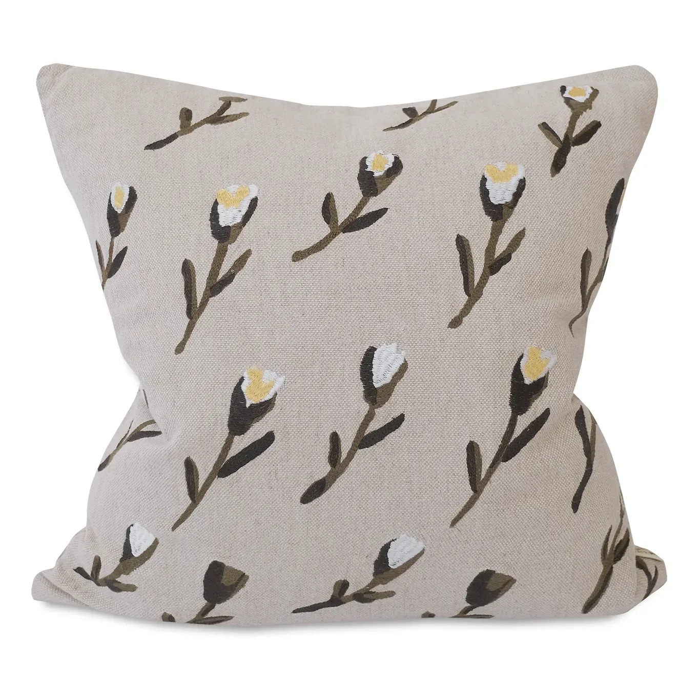 Fine Little Day Meadow kuddfodral 48x48 cm Beige