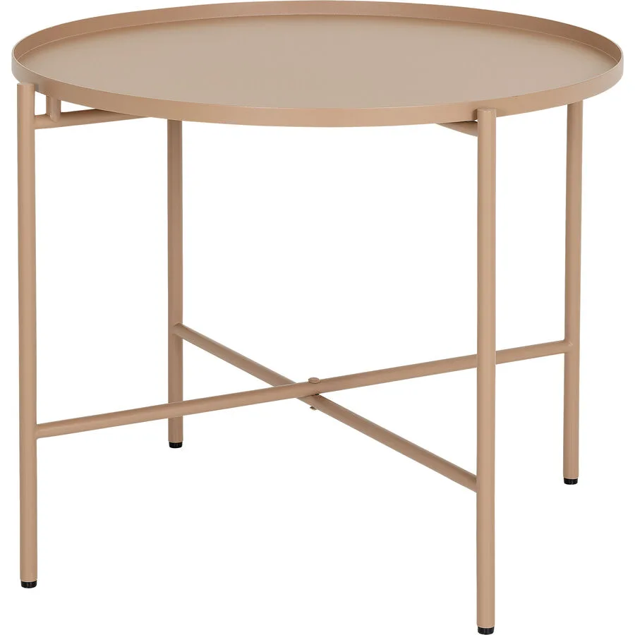 Beistelltisch Marbella peach Stahl B 50 cm H 1.5 cm