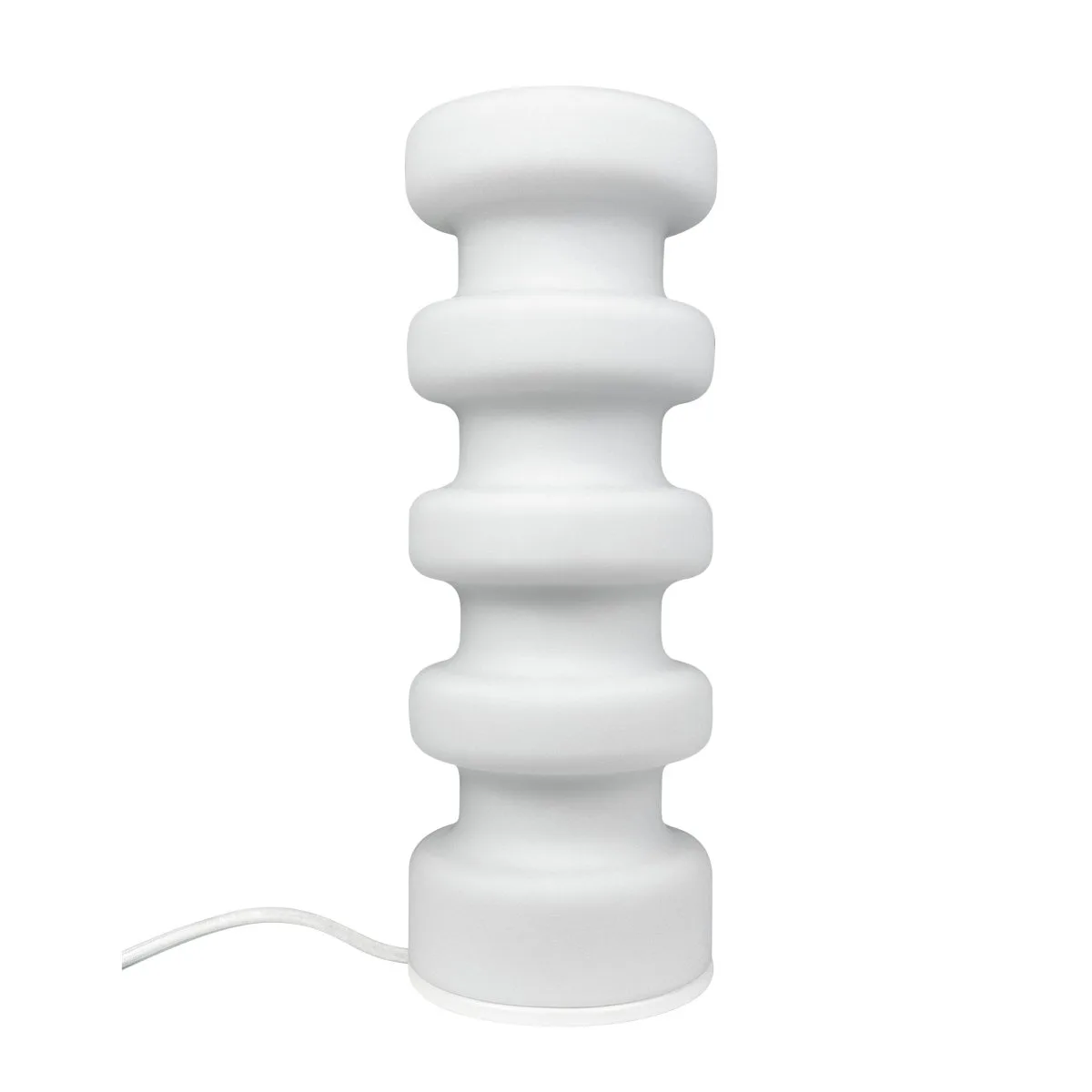Dyberg Larsen - Luna 33cm - Bordslampa - Vit