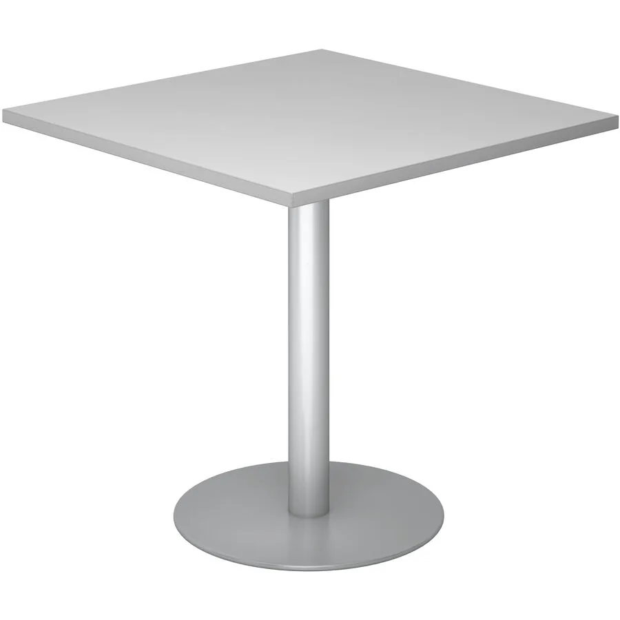 Besprechungstisch Office grau Dekor Holzwerkstoff B 80 T 80 cm