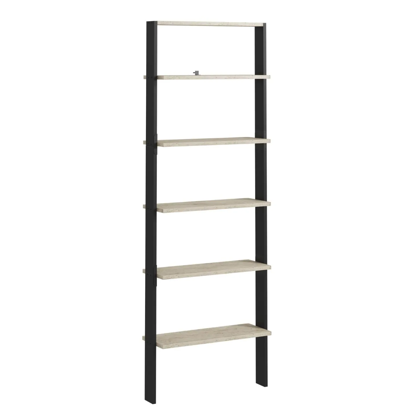 Branik Bokhylla 61x180x25 cm - Travertine och Anthracite