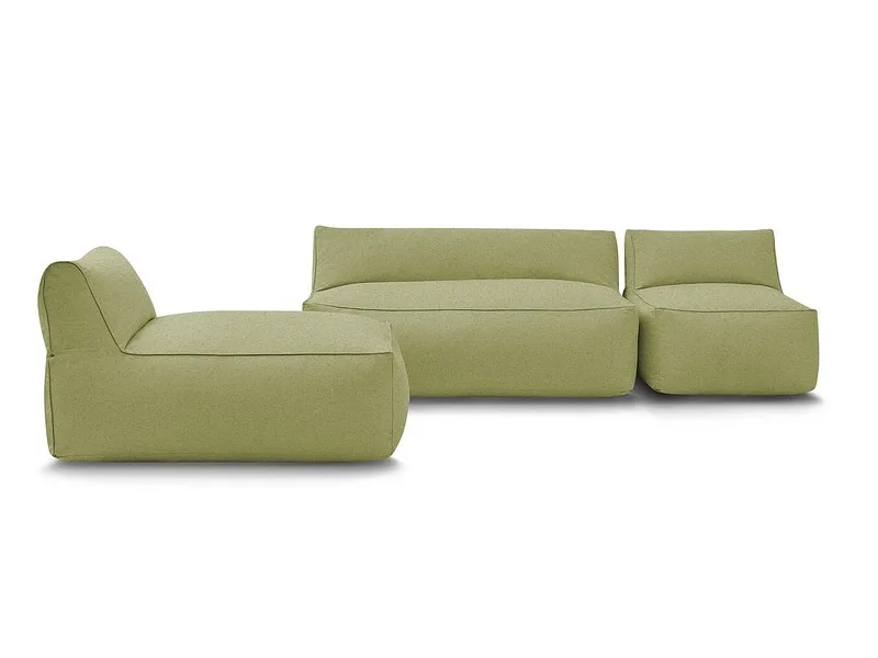 Gartensofa BOBOCHIC RIVIERA Stoff grün