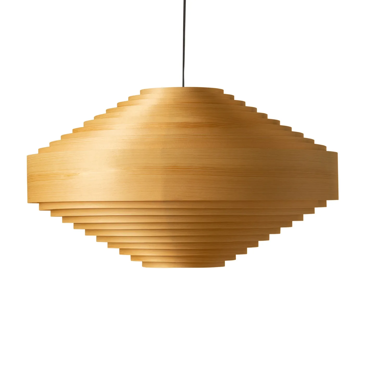 Vaarnii 1003 Hans Pendant pendel Matt oljevaxad furu, Ø60 cm