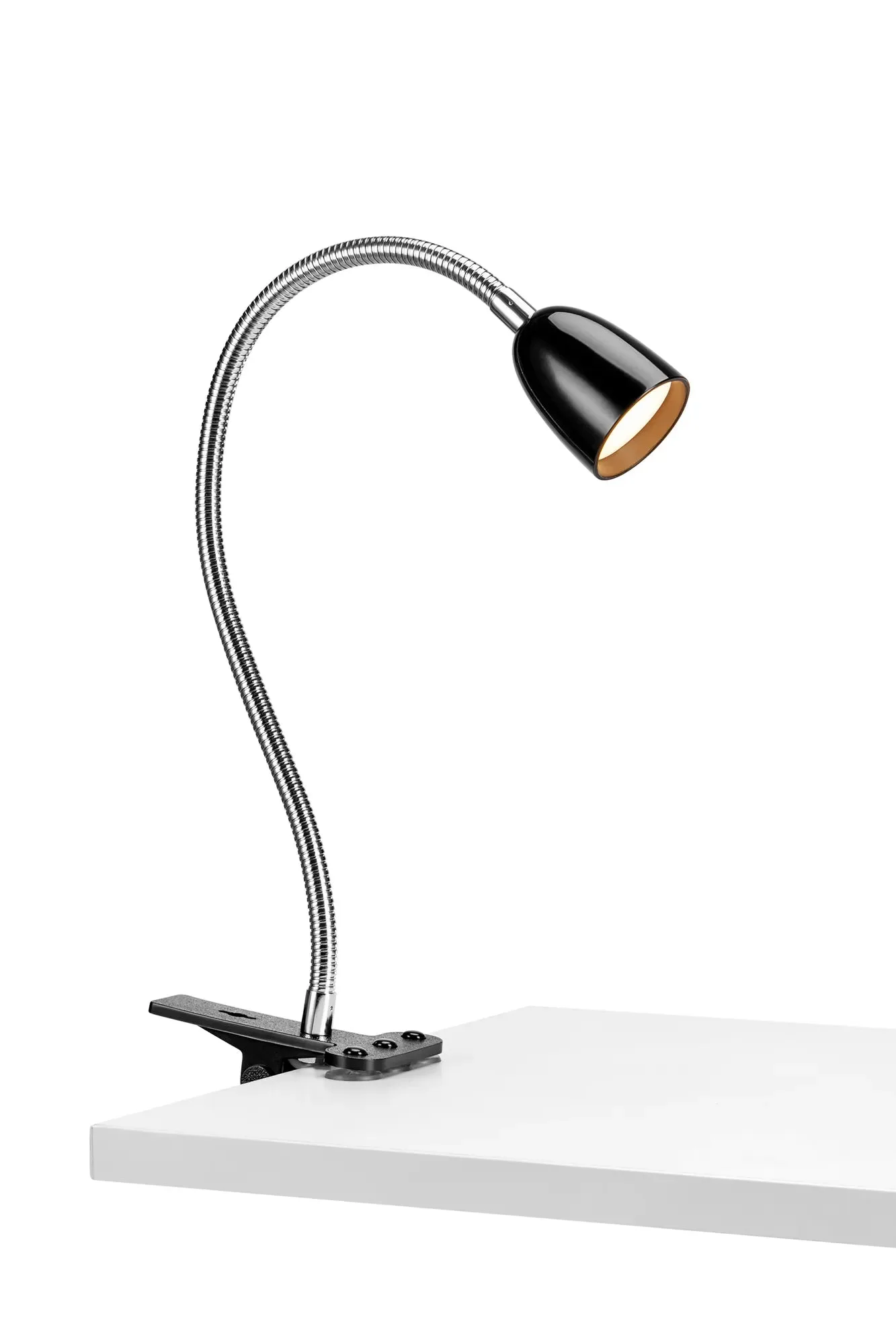 Tulip Klemmlampe Schwarz