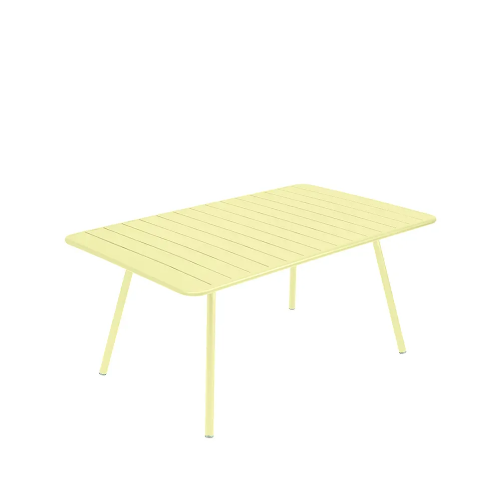 Fermob Luxembourg bord 165x100 cm Frosted lemon (gul)
