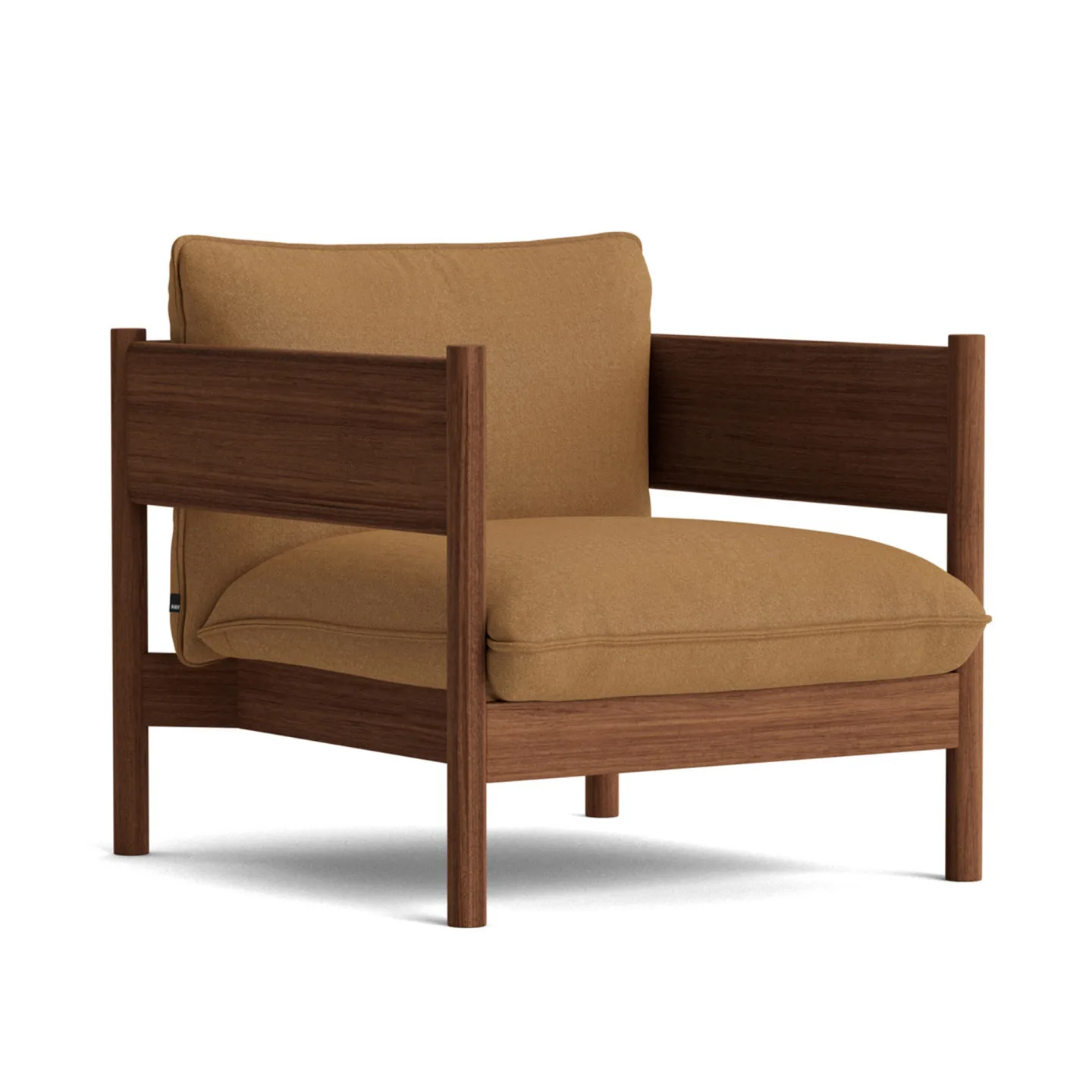 HAY - Arbour Club Armchair Vidar 554 / Oiled Waxed Walnut - Fåtöljer - Andreas Engesvik,Daniel Rybakken - Trä