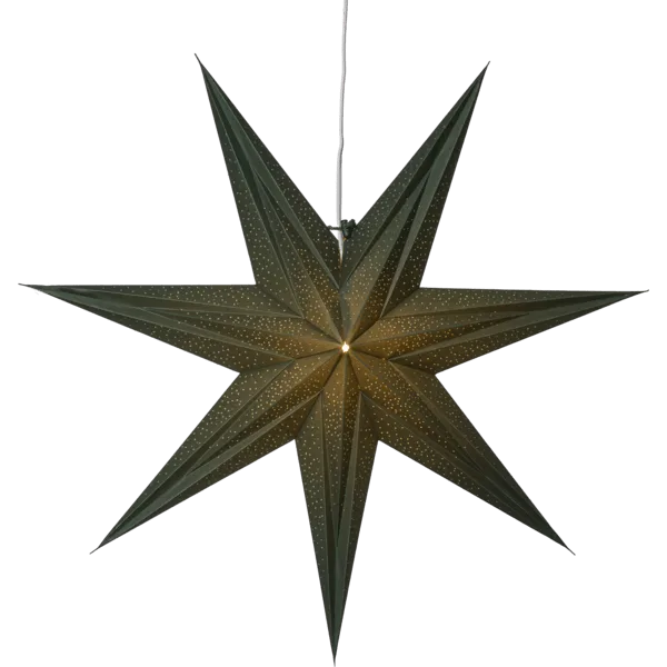 Star Trading - Holly Ø60 - Adventsstjärna - Grön