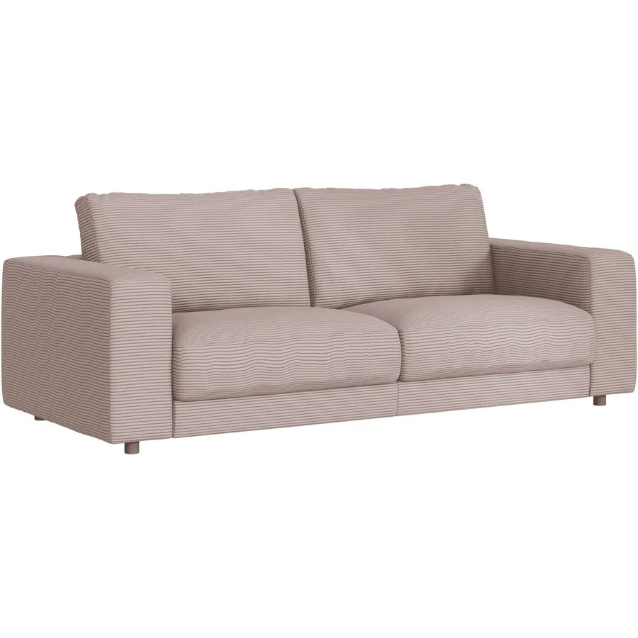Sofa Ava Bezug: 88% Polyester, 12% Polyacryl rosa B 230 T 107 cm - Möbel Konfigurator: Traummöbel individuell zusammenstellen