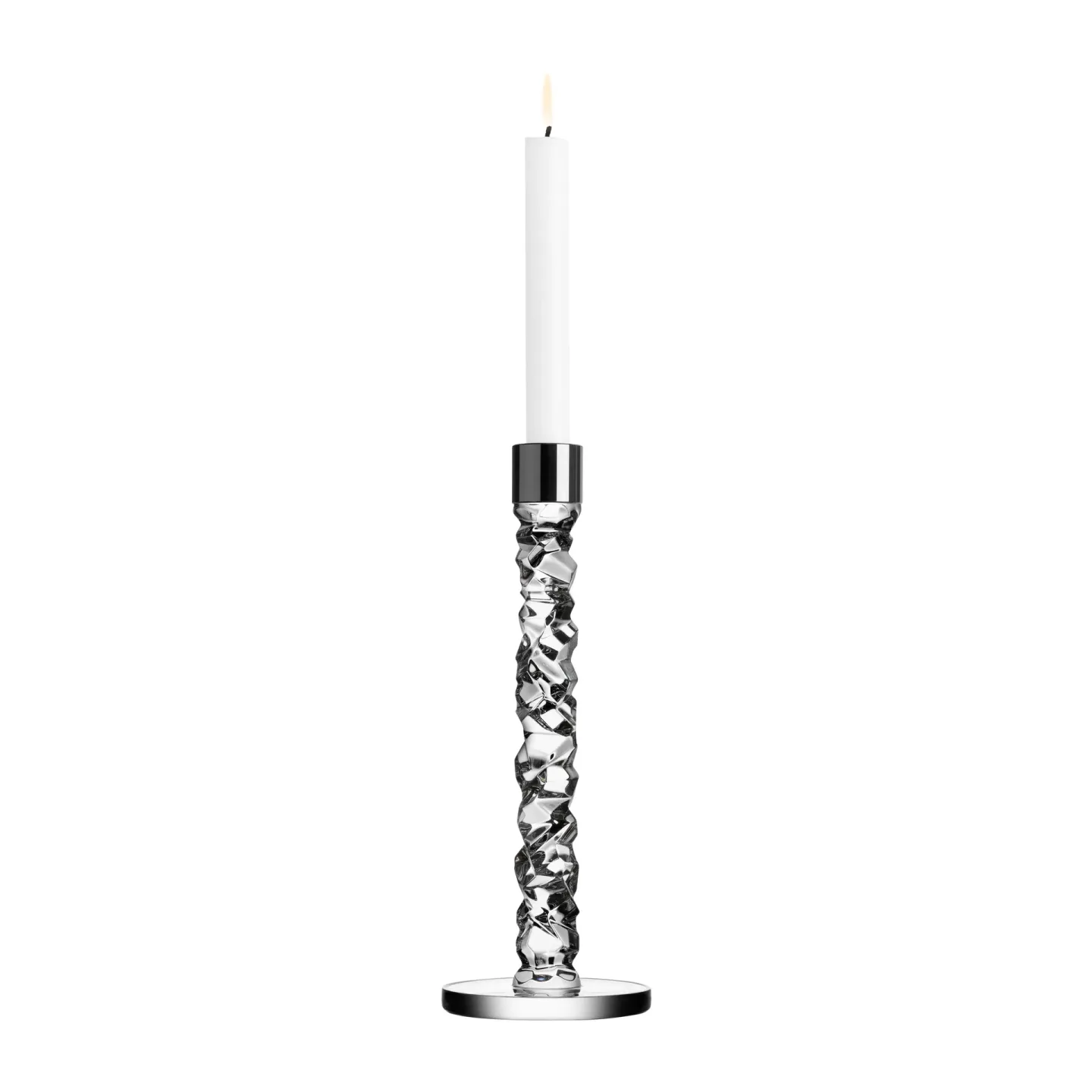 Orrefors Carat ljusstake stor 29,7 cm
