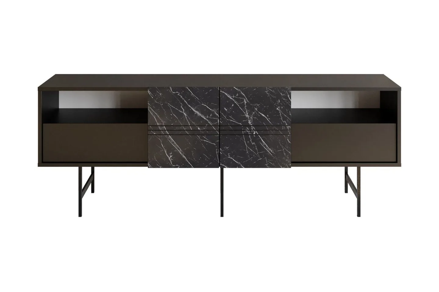 Dasaki Tv-bänk 180 cm - Svart