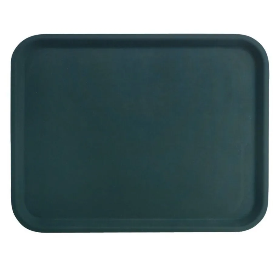 Tablett Piazza Schwarz Kunststoff 20 cm 27.9 cm