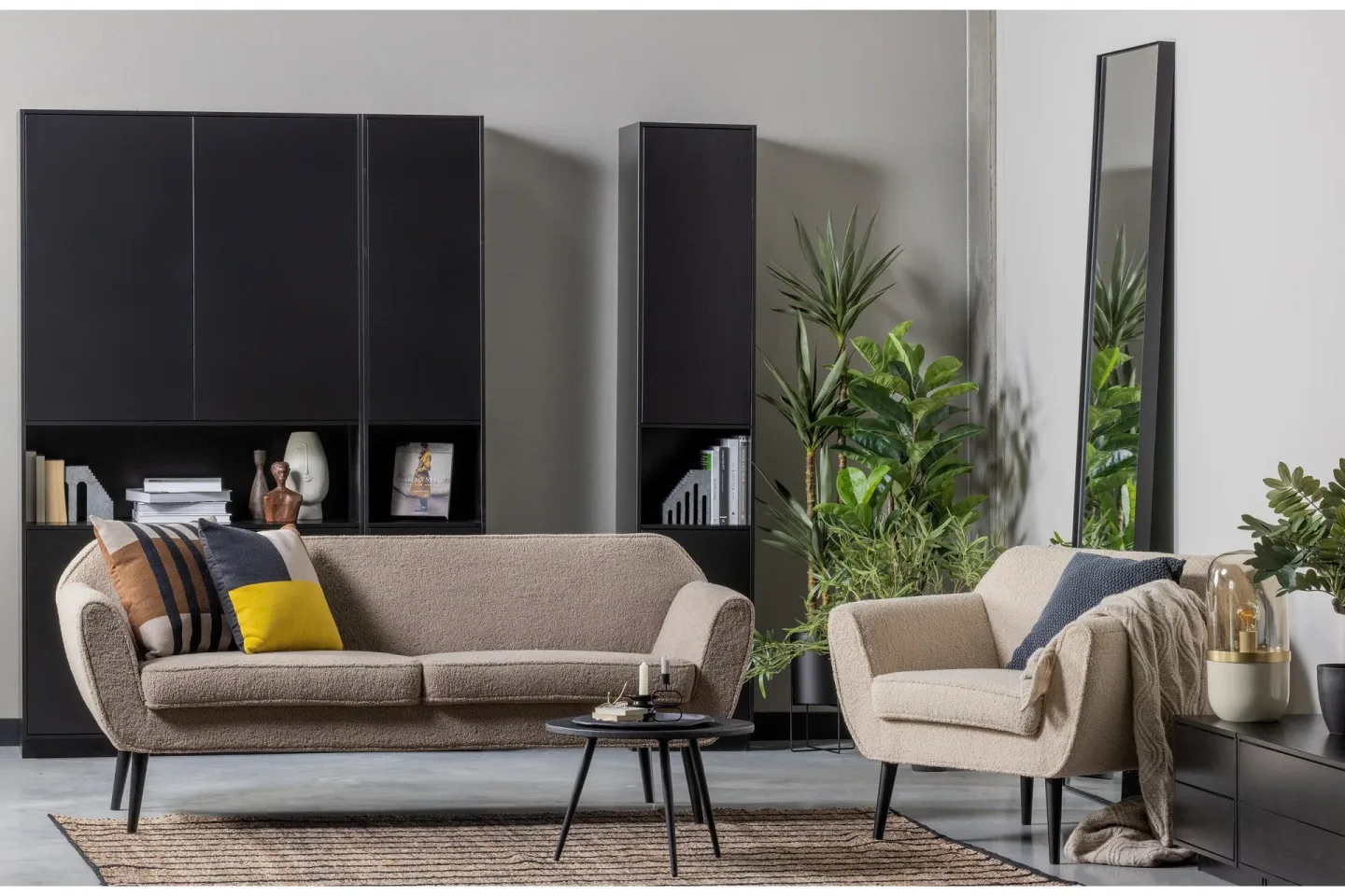 Arteksio Highboard 40x40 cm - Svart