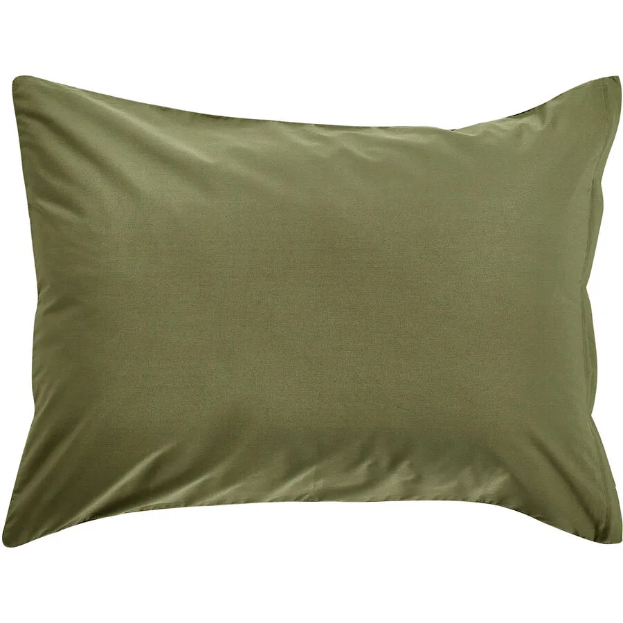 Kissenbezug Kos Grün Satin 50 cm 70 cm