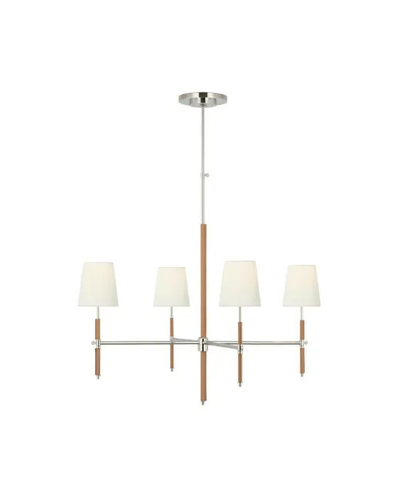 Bryant Wrapped Chandelier Nickel L