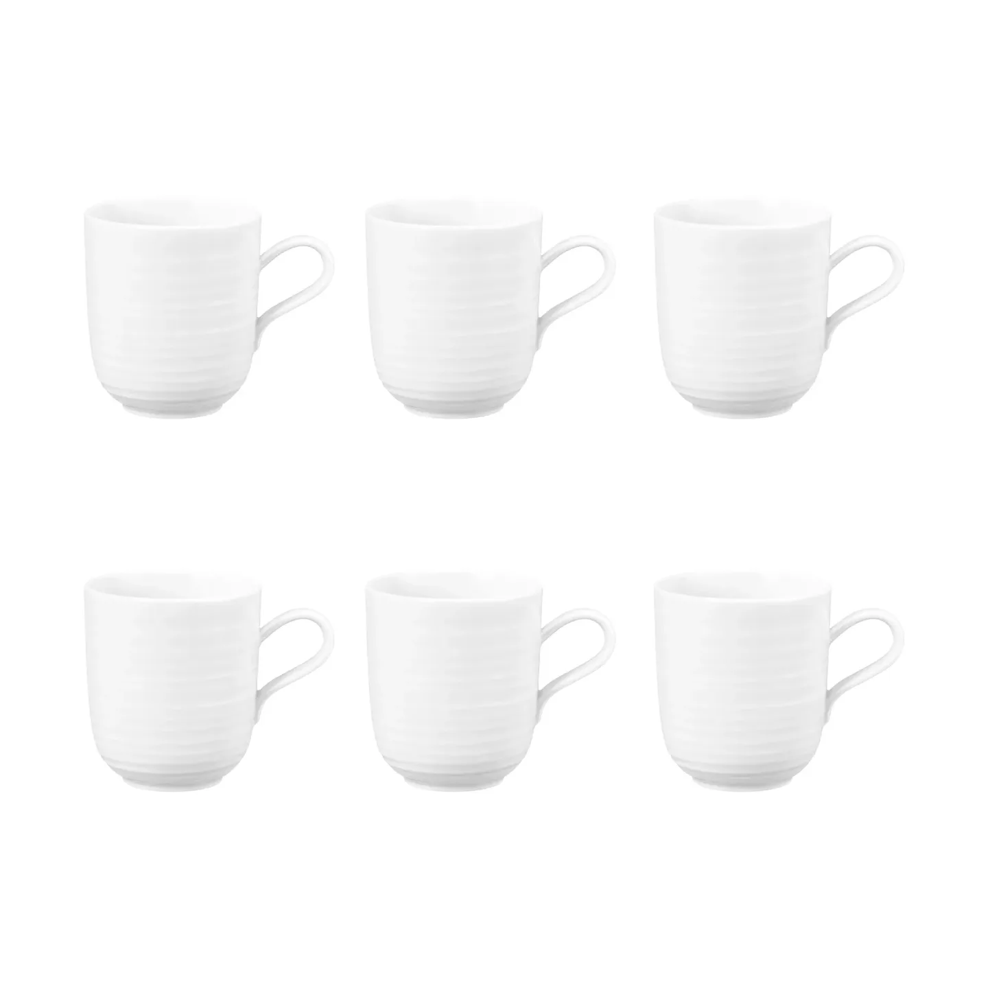 Seltmann Weiden Terra Tasse 40 cl 6er Pack Weiß