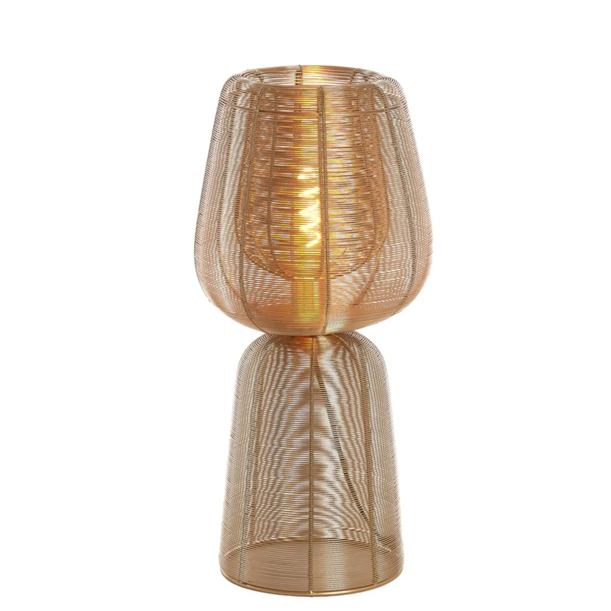 Light & Living - Aboso 54cm - Bordslampa - Guld