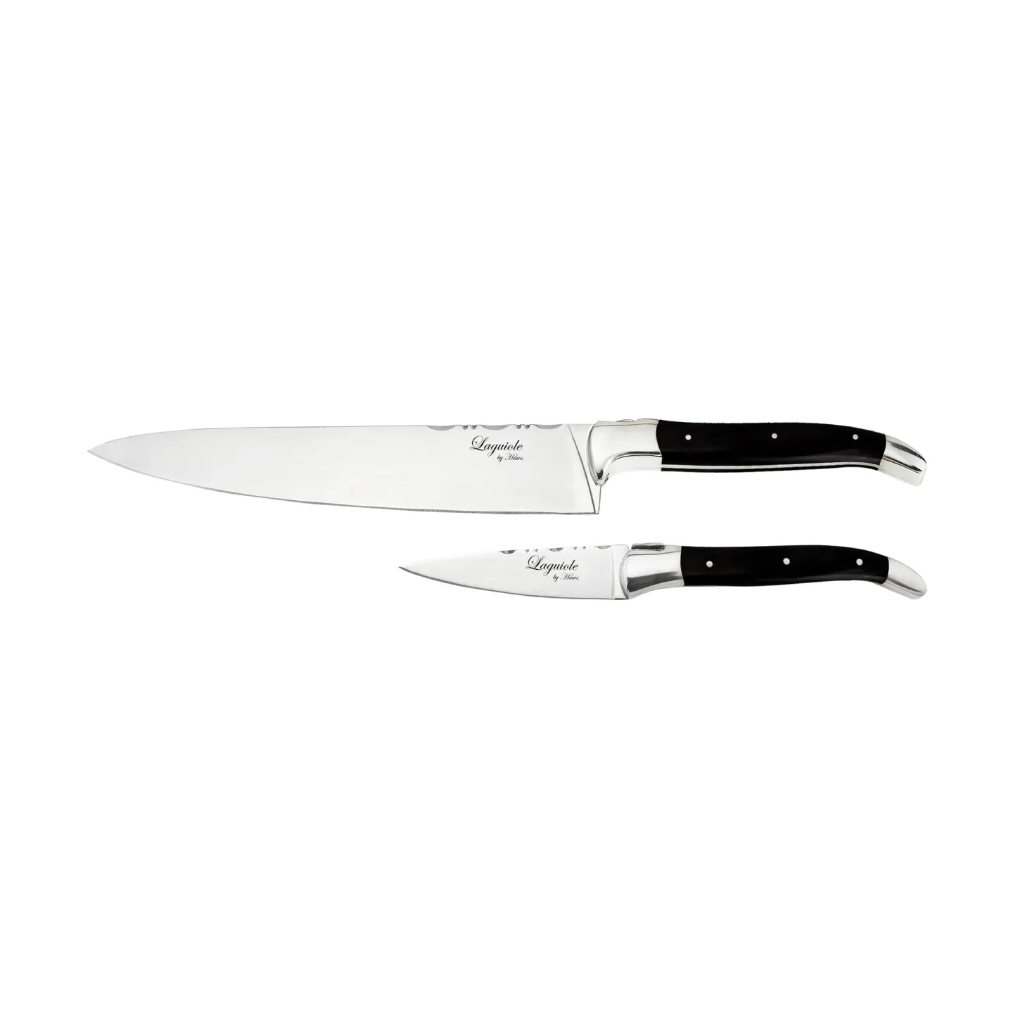 Hâws Laguiole By Hâws Schäl- & Kochmesserset 2-teilig Black Wood