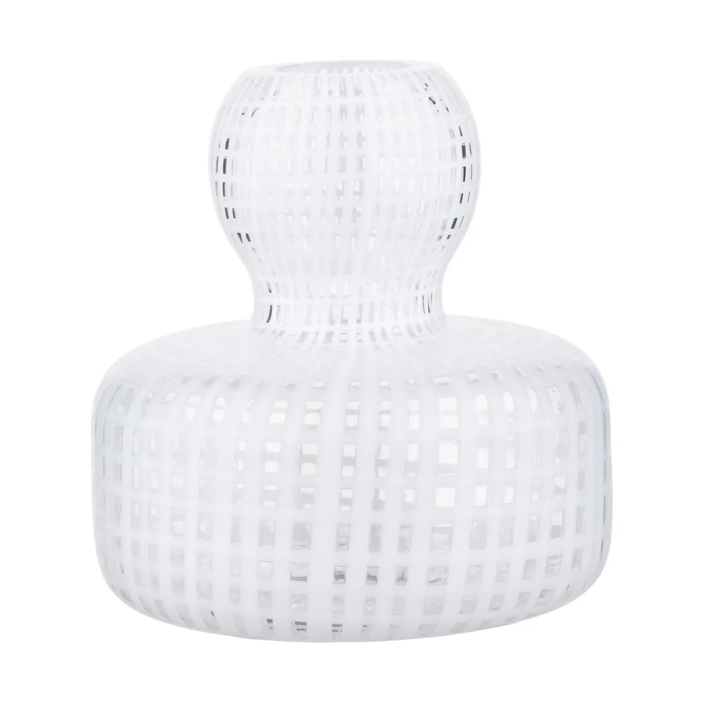 Marimekko Flower Vase Ø10 cm Clear-white