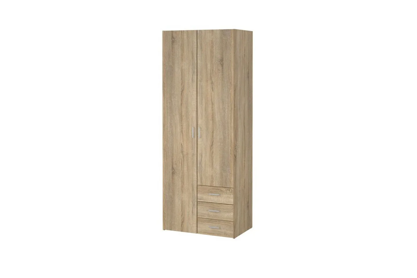 Space Garderob 78x200 cm - Natur