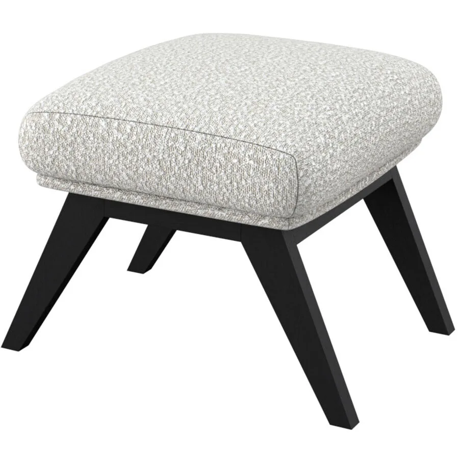 Hocker Halani offwhite Stoff B 41 T 54 H 41 cm