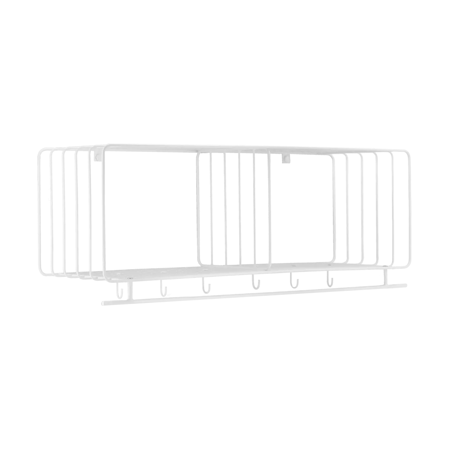 Scandi Living Nod Hutablage 90 cm White