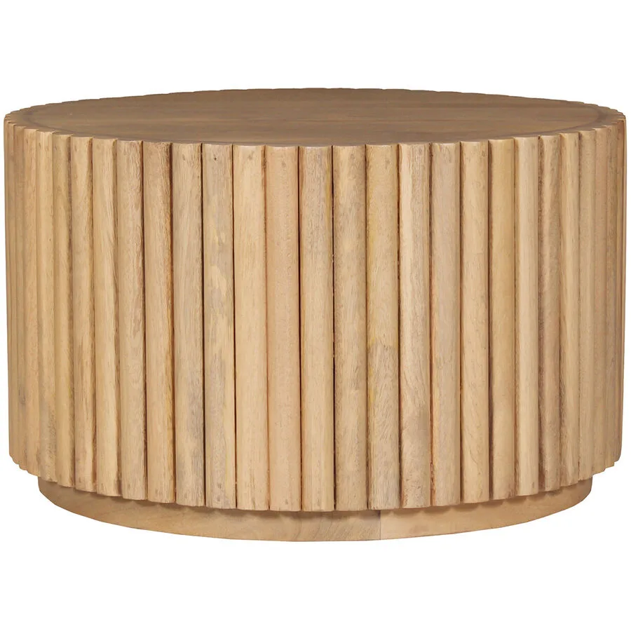 Salontisch Tailor natur Mango Massivholz B 55 T 55 cm