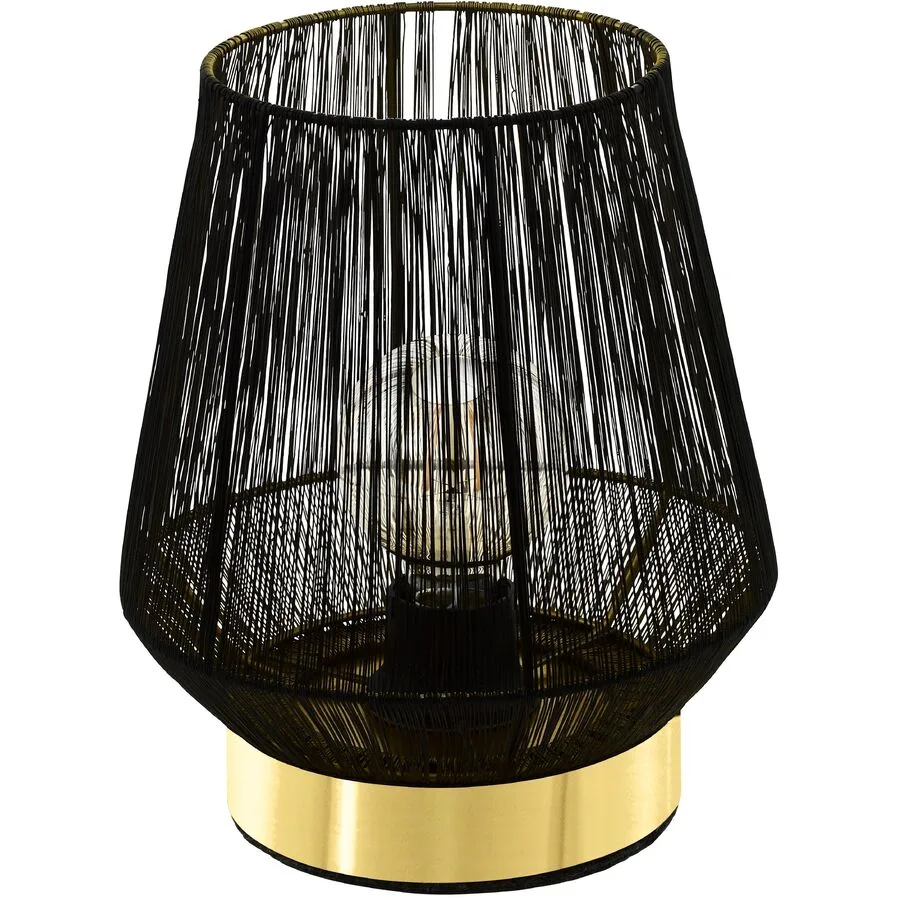 Eglo Tischlampe Escandidos Schwarz Stahl 0 cm 0 cm