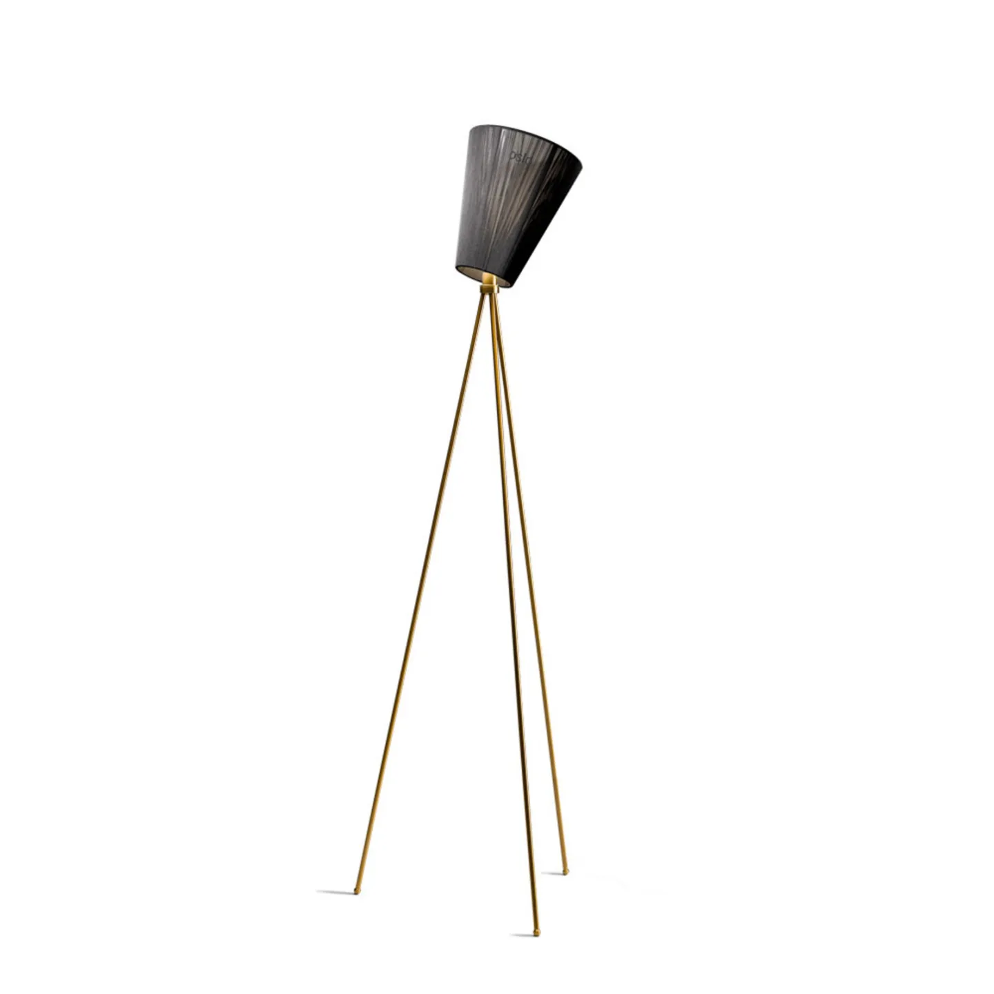 Oslo Wood Stehleuchte Guld/Schwarz - Northern - Wohnzimmer - Metall