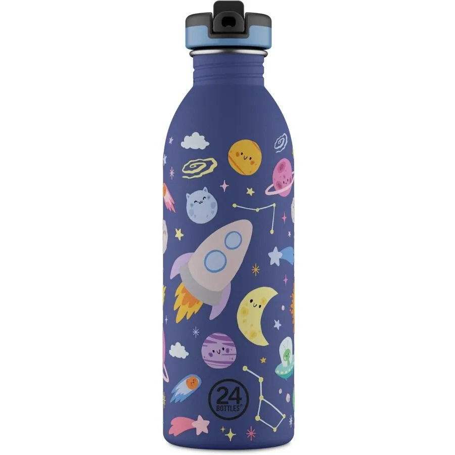 Trinkflasche 24 Bottles Dunkelblau 500 ml B 6.5 cm