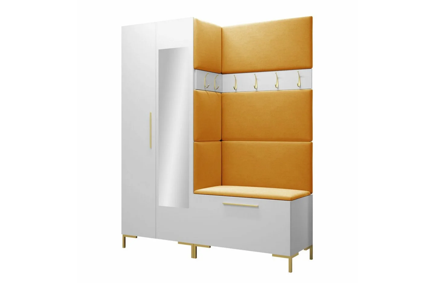Dunvegan Hallmöbelset 158x46 cm White -