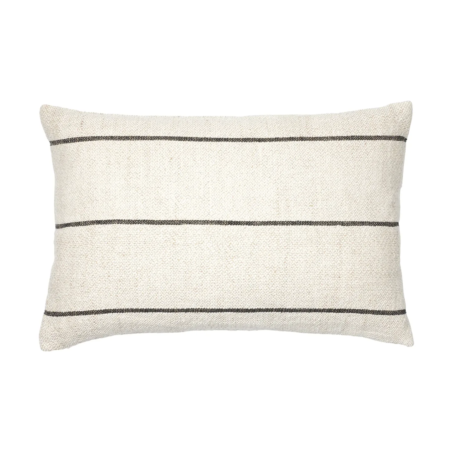 Broste Copenhagen Sigrid Kissenbezug 40x60 cm Light Beige-Black