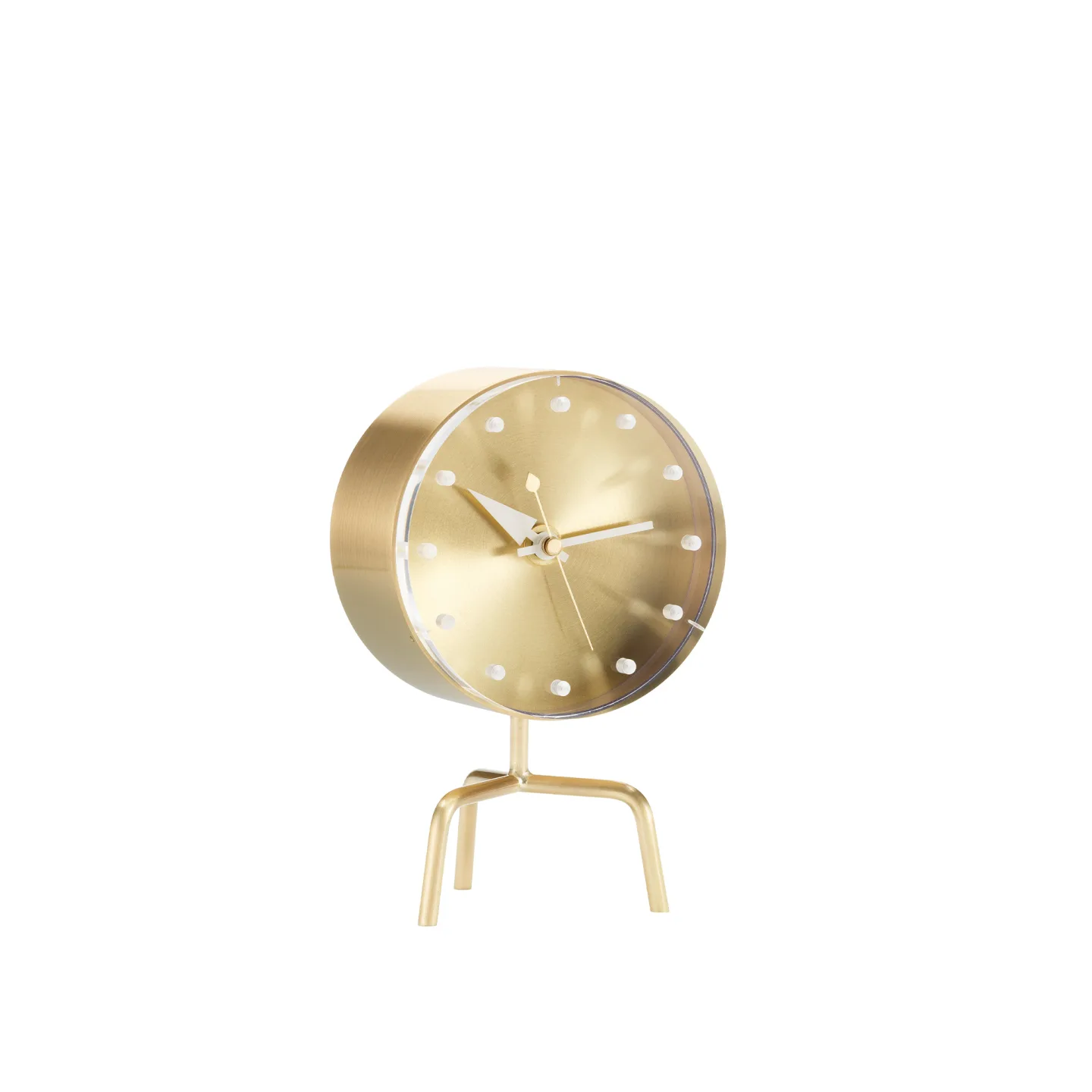 Vitra - Tripod Clock - Klockor - George Nelson - Guld