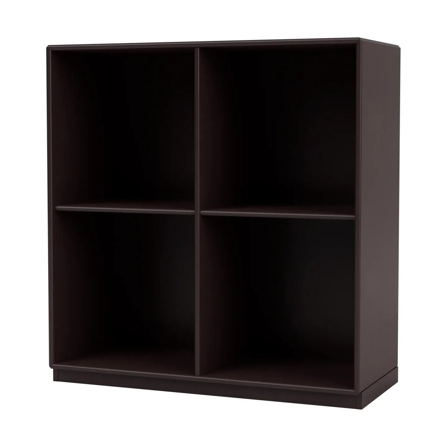 Montana SHOW hylla 69,6x69,6 cm, sockel 3 cm 160-Balsamic