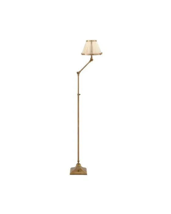 Brunswick Floor Lamp, Brass