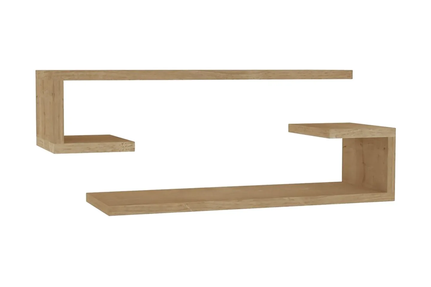 Andifli Vägghylla 60x15 cm - Grön