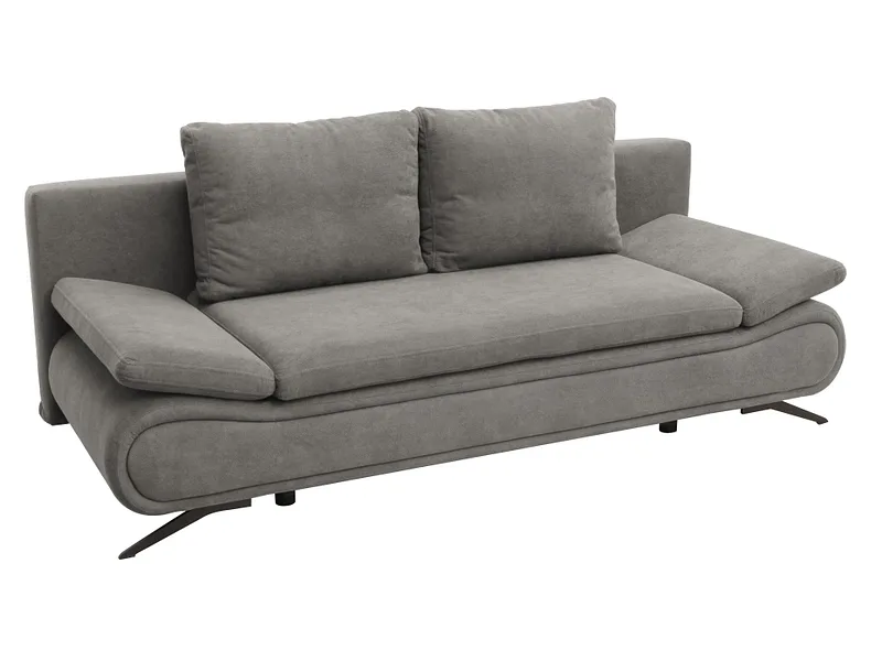 Bettsofa LION Stoff grau