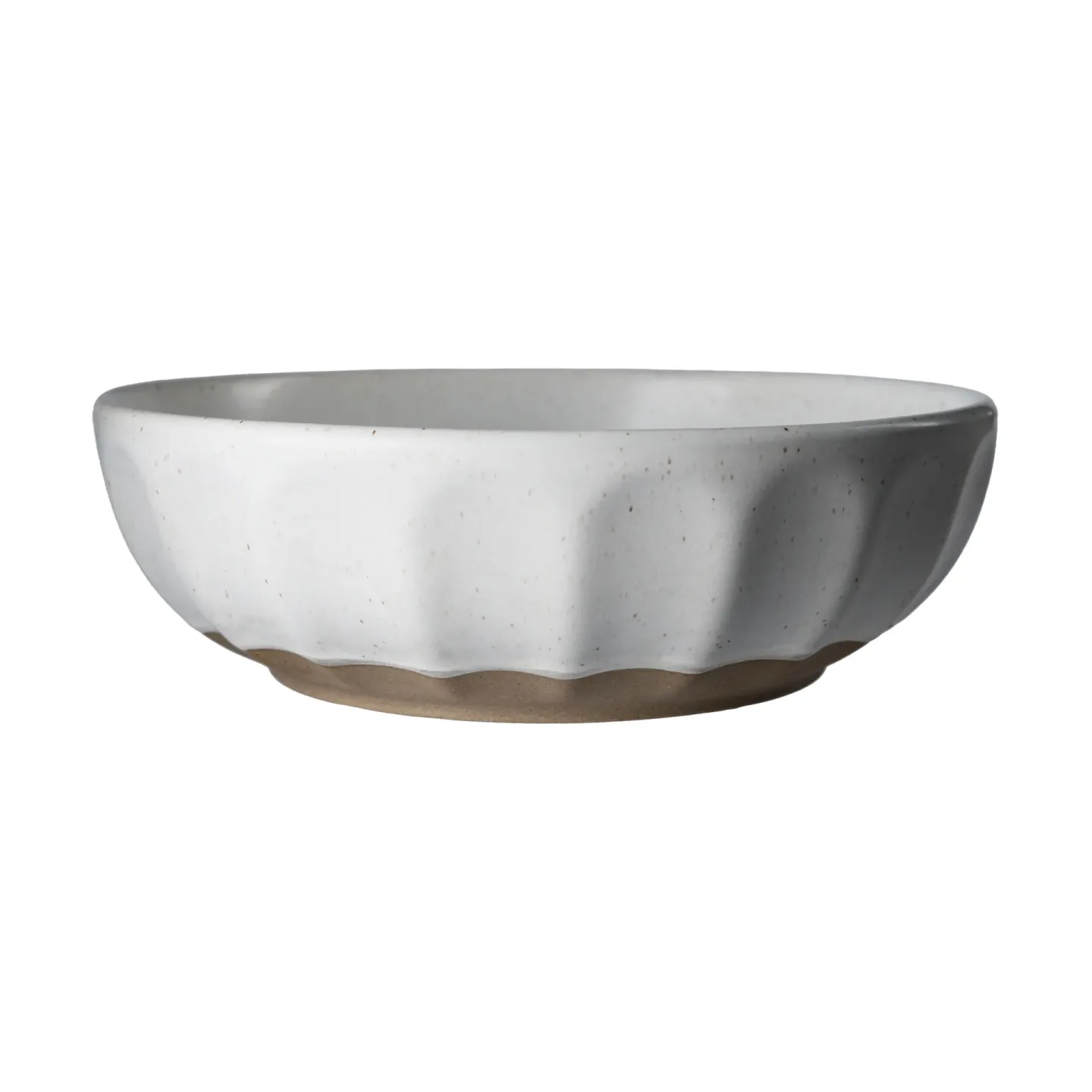 ERNST Ernst Steingutschüssel Weiß-natur, Ø20 cm