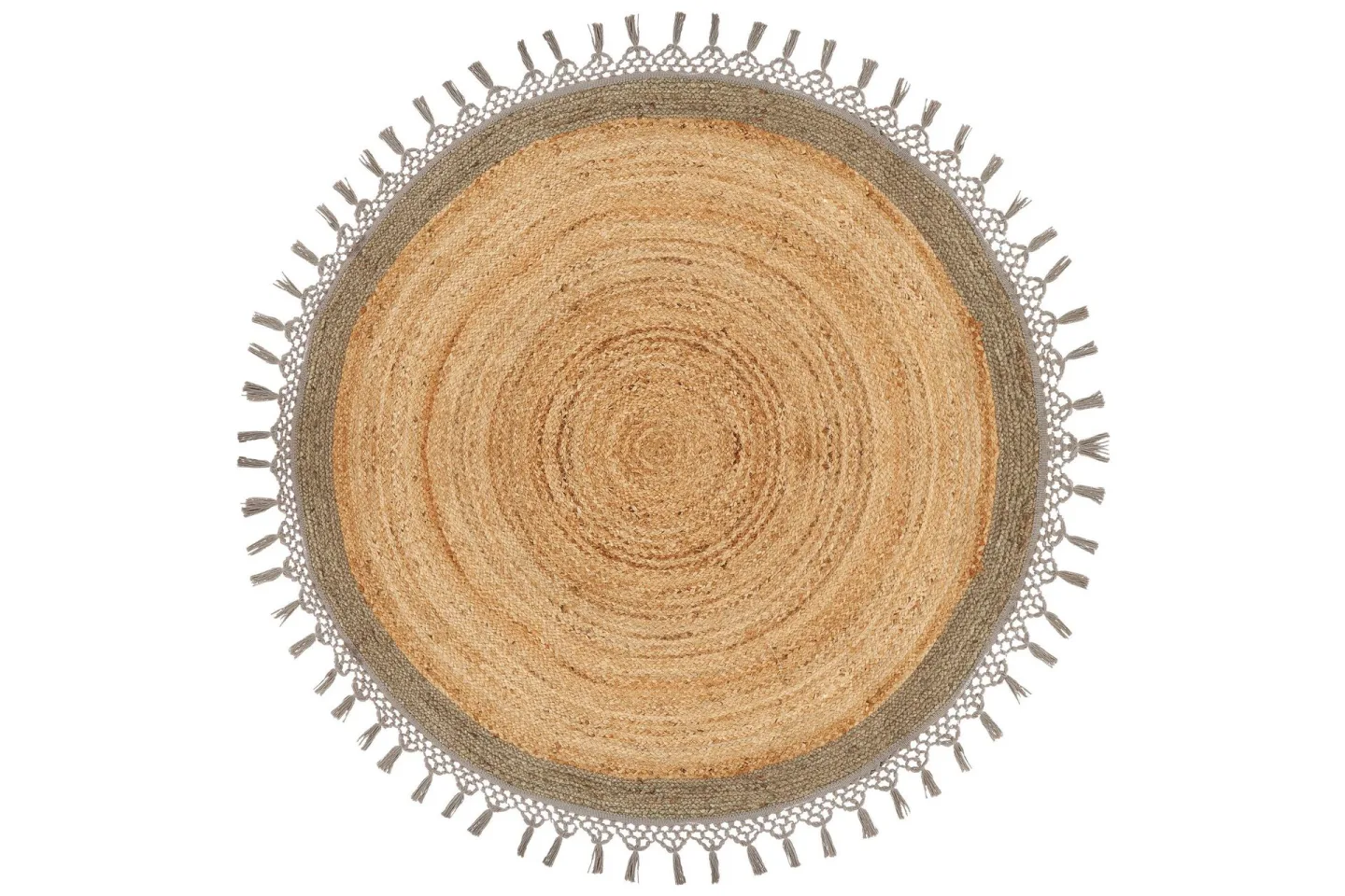Marts Jutematta 140 cm Rund - Beige