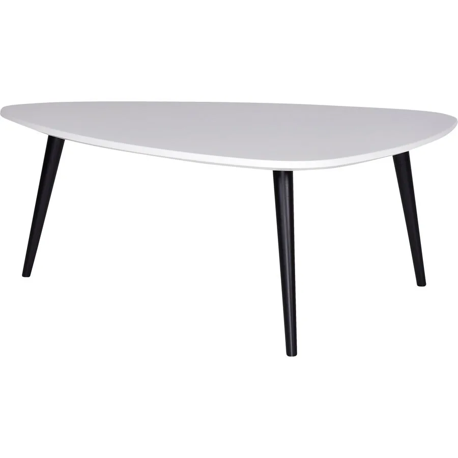 Salontisch Forlan II weiss, schwarz MDF B 90 T 60 cm