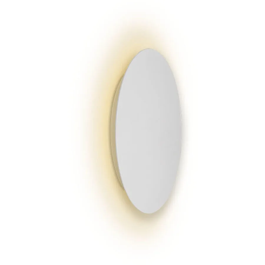 Escale Deckenlampe Blade Weiss Aluminium 24 cm 3.5 cm - LED - Lichtfarbe: Extra warmweiss - LED Energiesparlampen